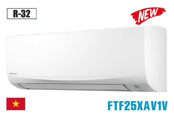 Điều hòa Daikin 9000 BTU FTF25XAV1V 2 Điều hòa Daikin 9000 BTU FTF25XAV1V 1 chiều gas R32 giá rẻ
