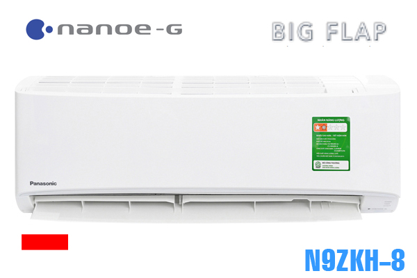 dieu hoa panasonic 1 chieu 9 000btu n9zkh 8 1
